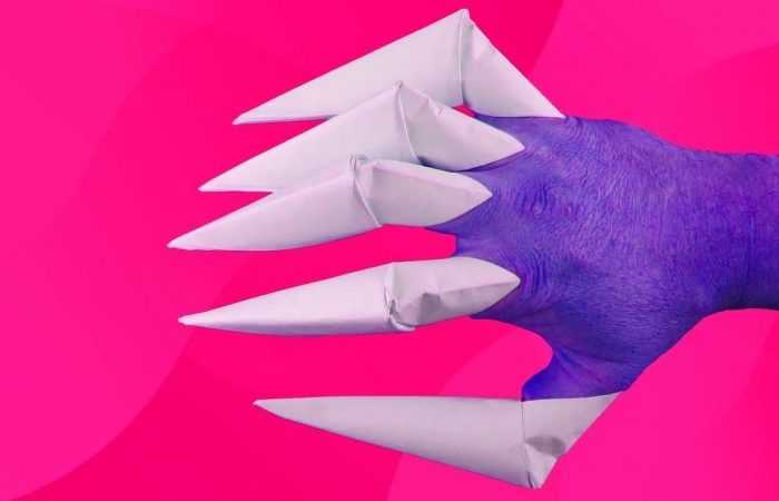 Как сделать когти из бумаги — подробная инструкция с простыми схемами оригами. Креативные идеи создания + фото и видео обзоры для детей
